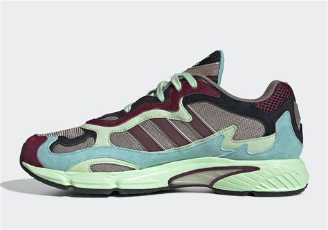 adidas ee7741|adidas Temper Run Maroon Sea Green EE7741 Release Info.